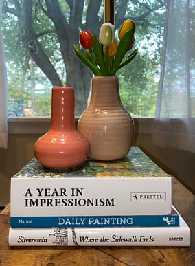 Some art books I find very interesting that can be valuable gifts for painters.